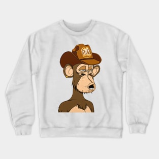 Nft monkey Crewneck Sweatshirt